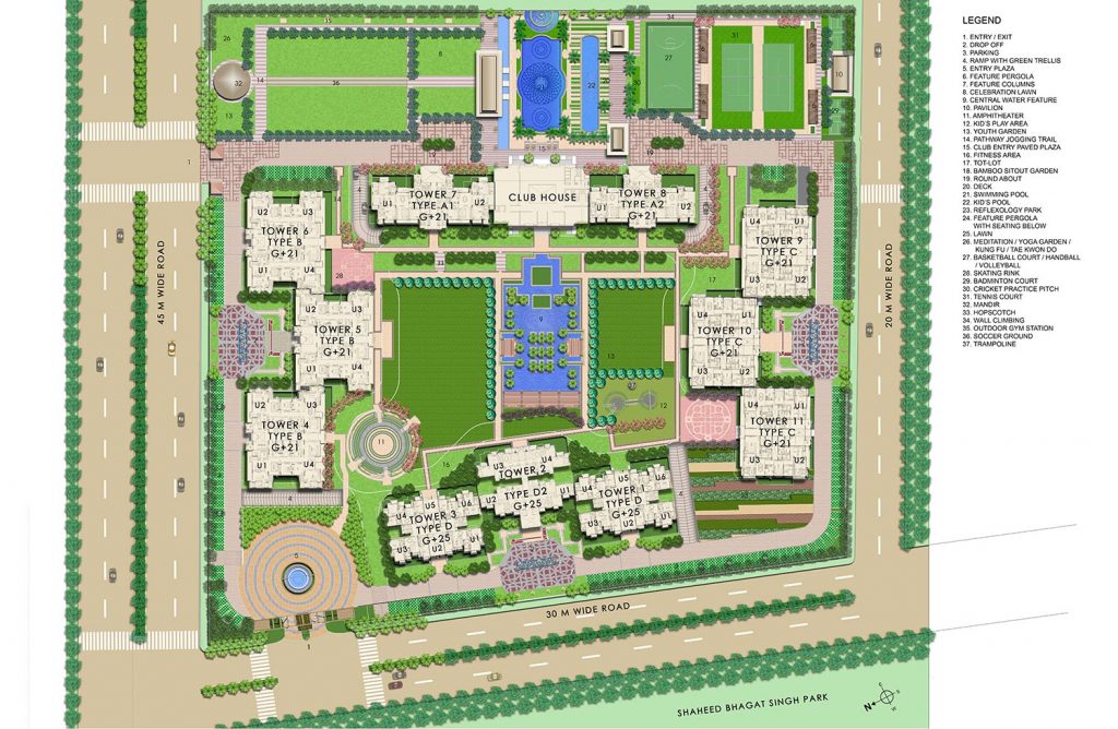 ace parkway site plan