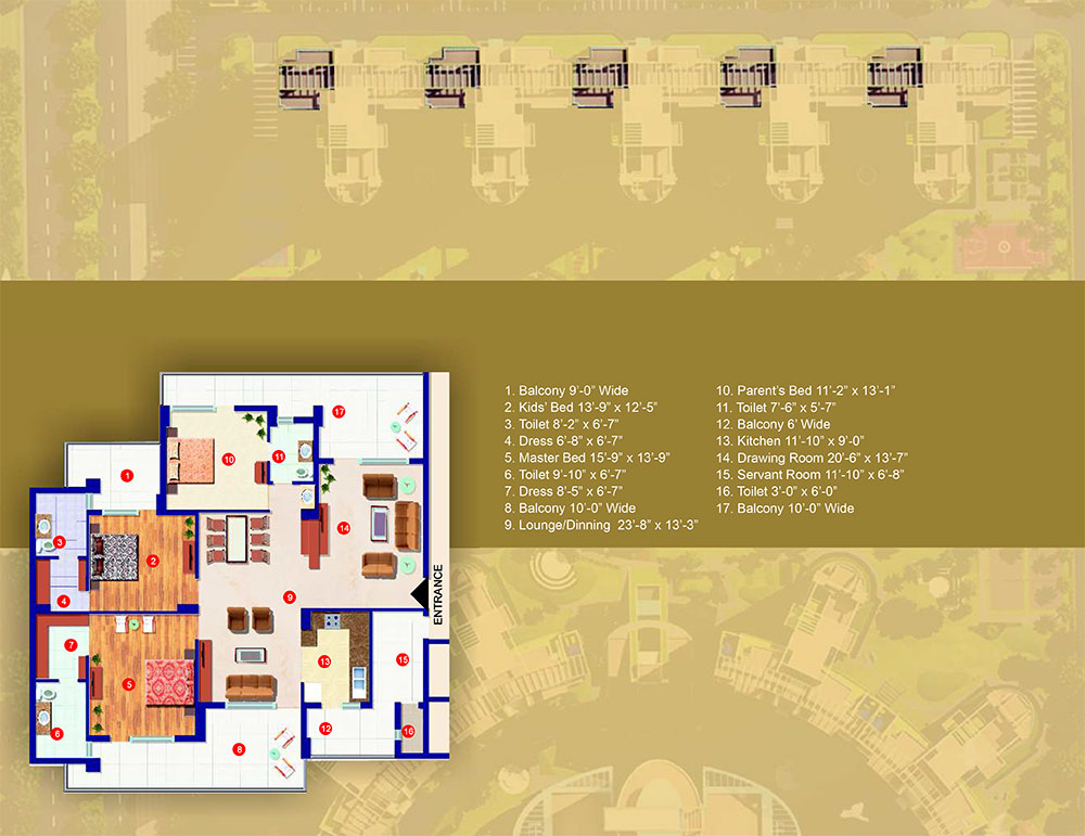 floor-plan-type-1-3195-parx laureate