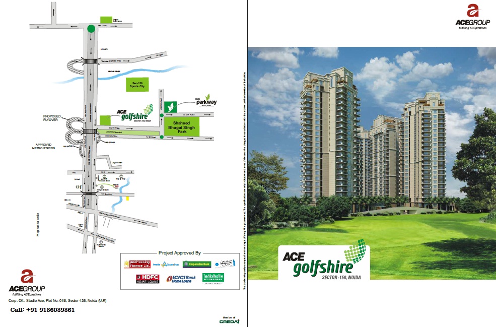 ace golfshire location map