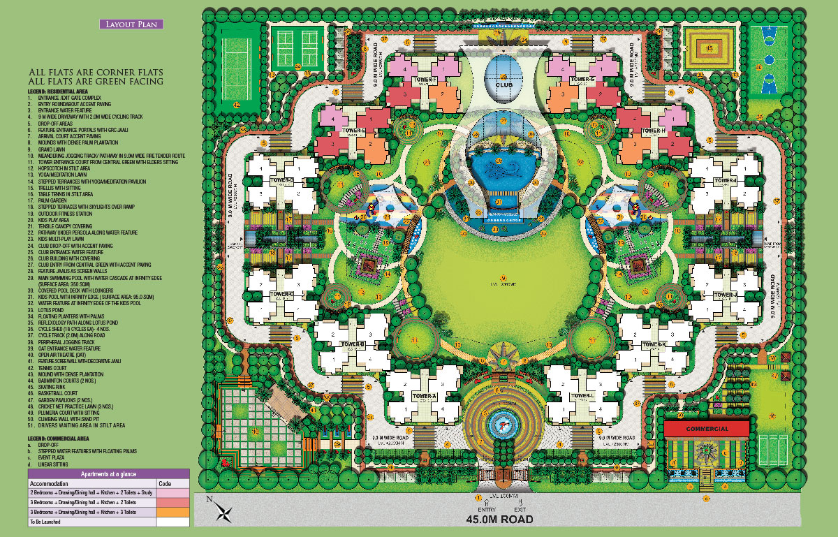 samridhi luxuriya avenue layout plan
