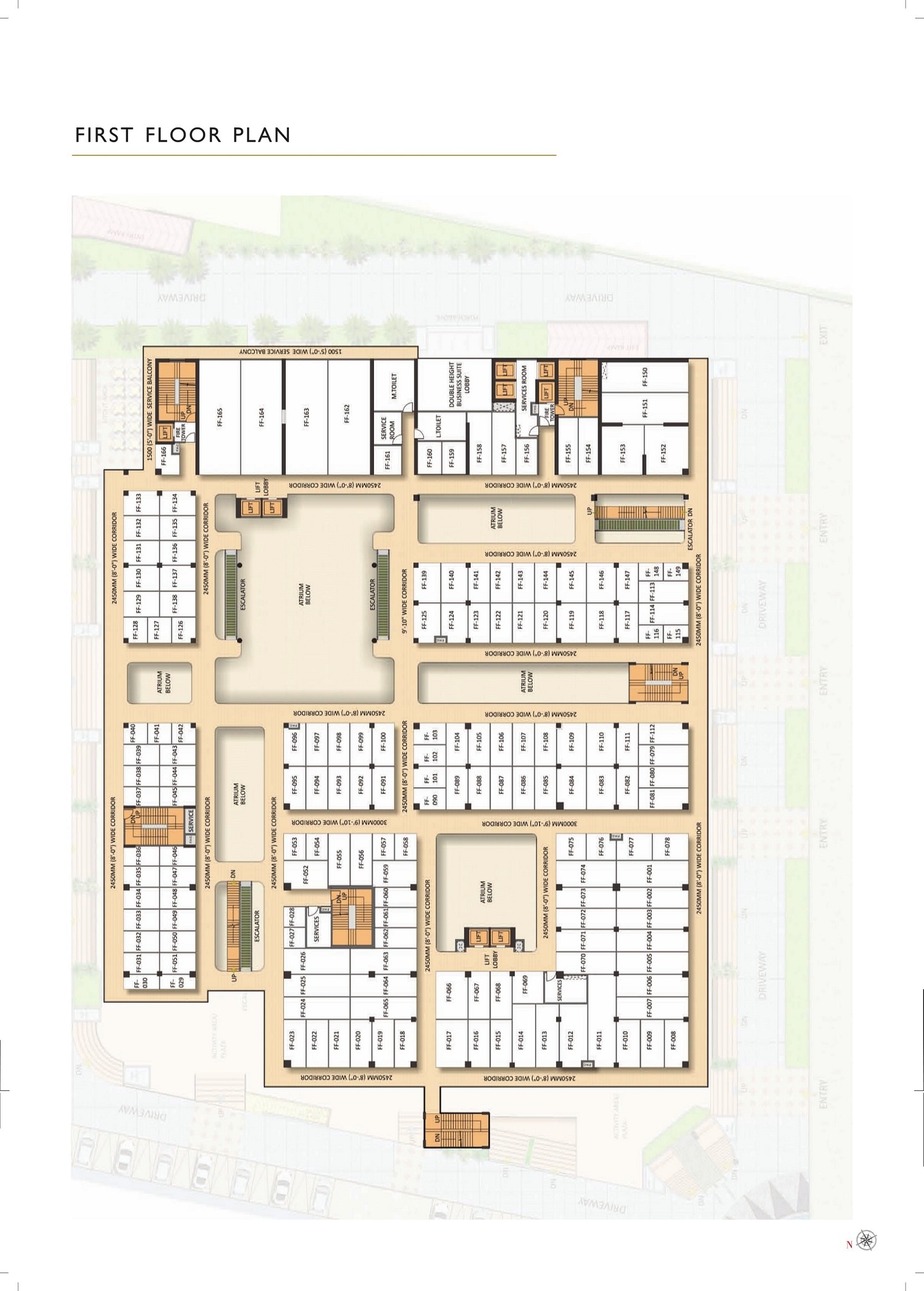 First floor plan