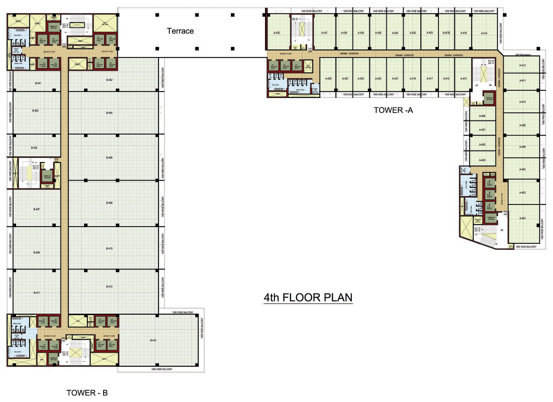 anthurium-4th-floor-plan